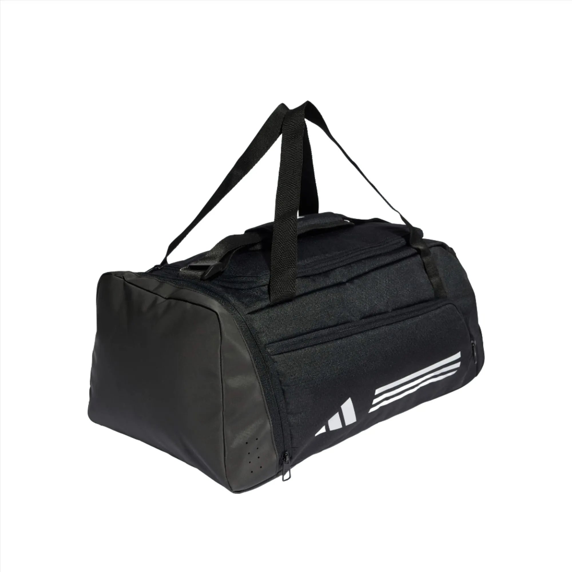 Adidas Essential 3 Stripes Duffle Bag Small Black/White