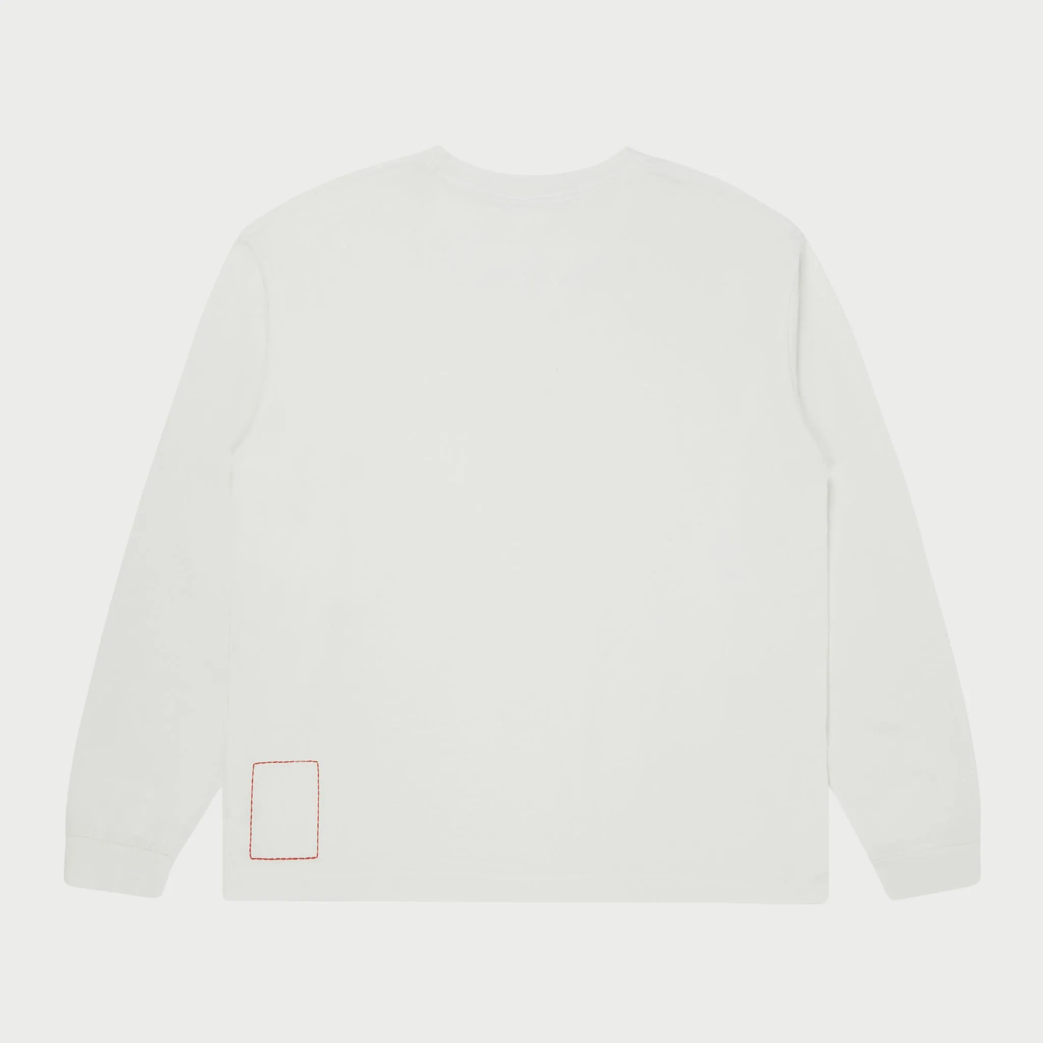 American Classic Pocket L/S T-Shirt (White)