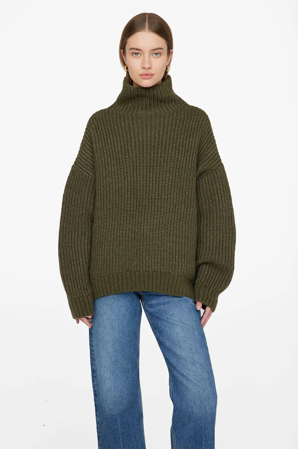 Anine Bing - Sydney Sweater in Olive