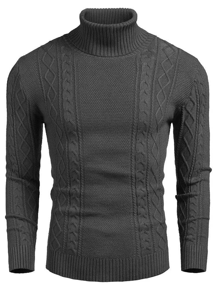 Classic Slim Fit Turtleneck Sweater (US Only)