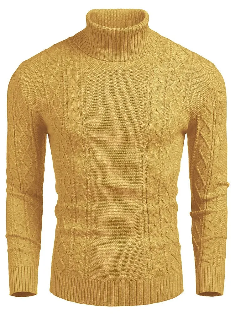 Classic Slim Fit Turtleneck Sweater (US Only)
