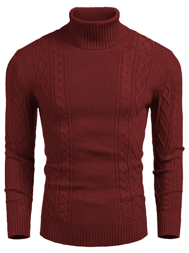 Classic Slim Fit Turtleneck Sweater (US Only)