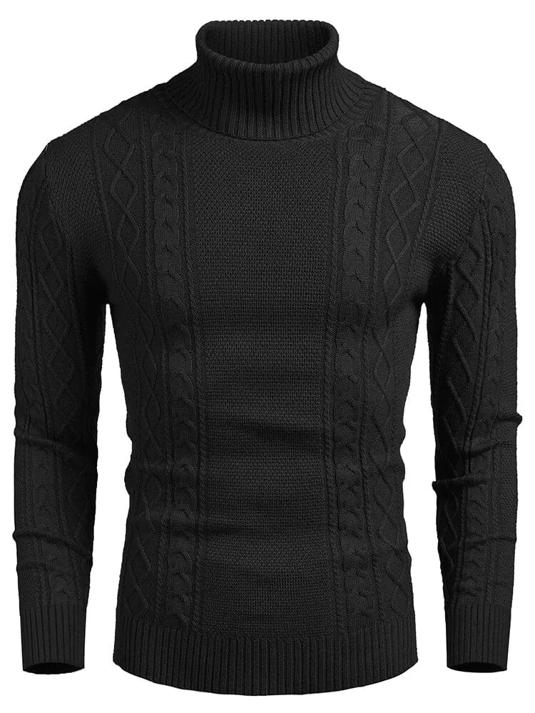 Classic Slim Fit Turtleneck Sweater (US Only)