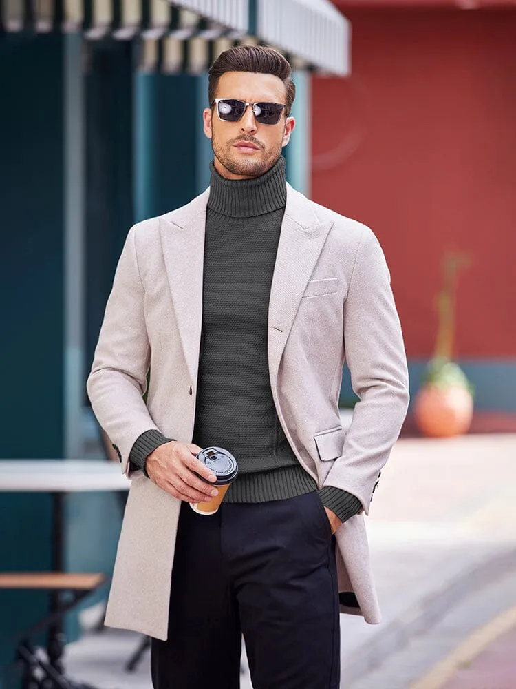 Classic Slim Fit Turtleneck Sweater (US Only)