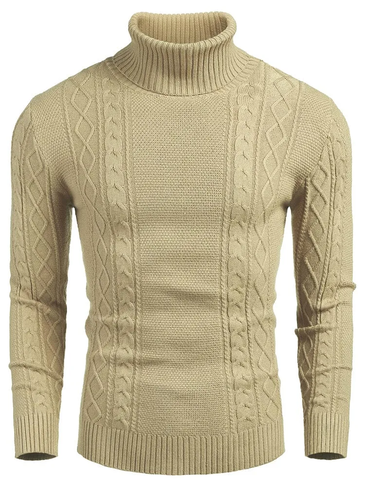 Classic Slim Fit Turtleneck Sweater (US Only)