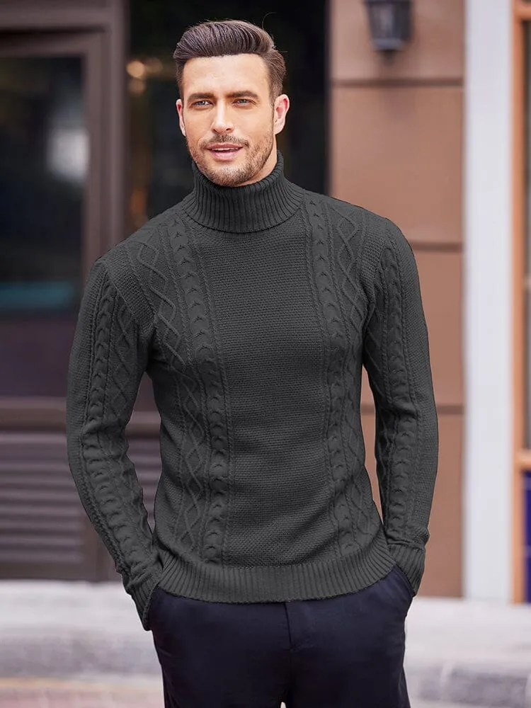 Classic Slim Fit Turtleneck Sweater (US Only)