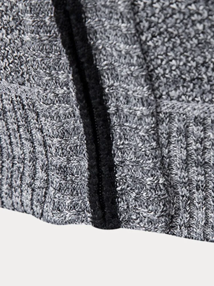 Classic Turtleneck Zipper Sweater Vest