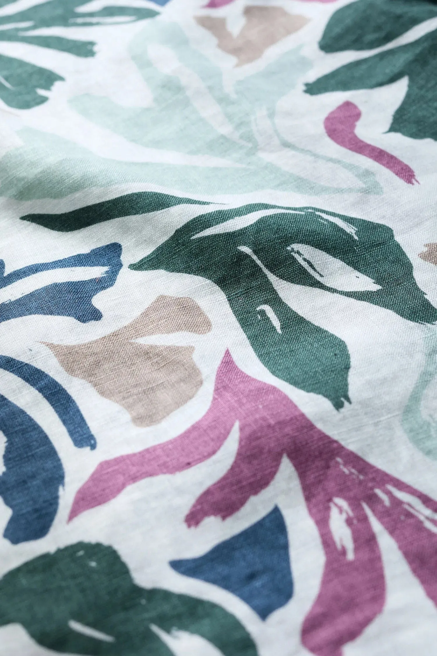 Colour Study Sleeveless Top -  Sea Frond Chalk
