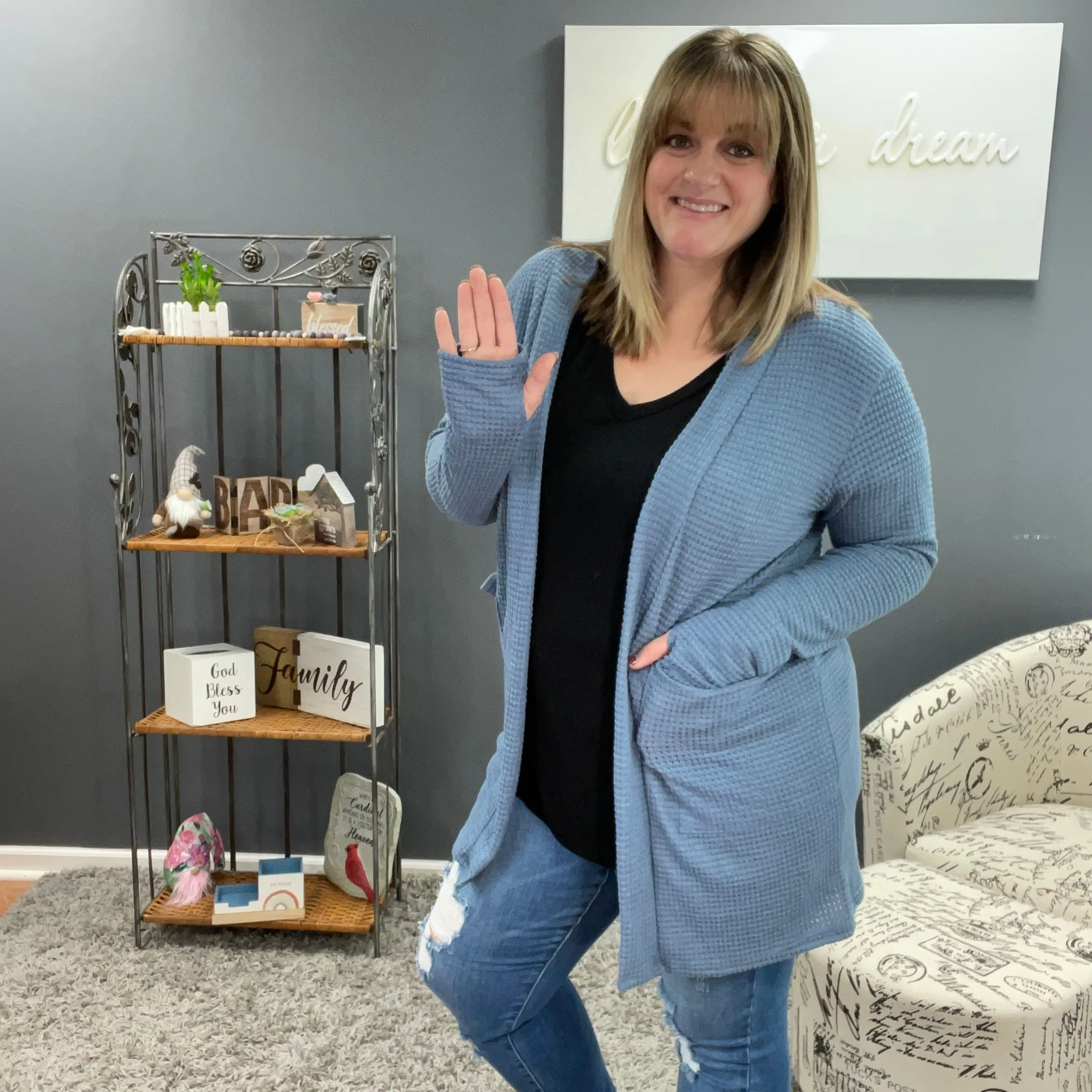 Denim Lola Cardigan