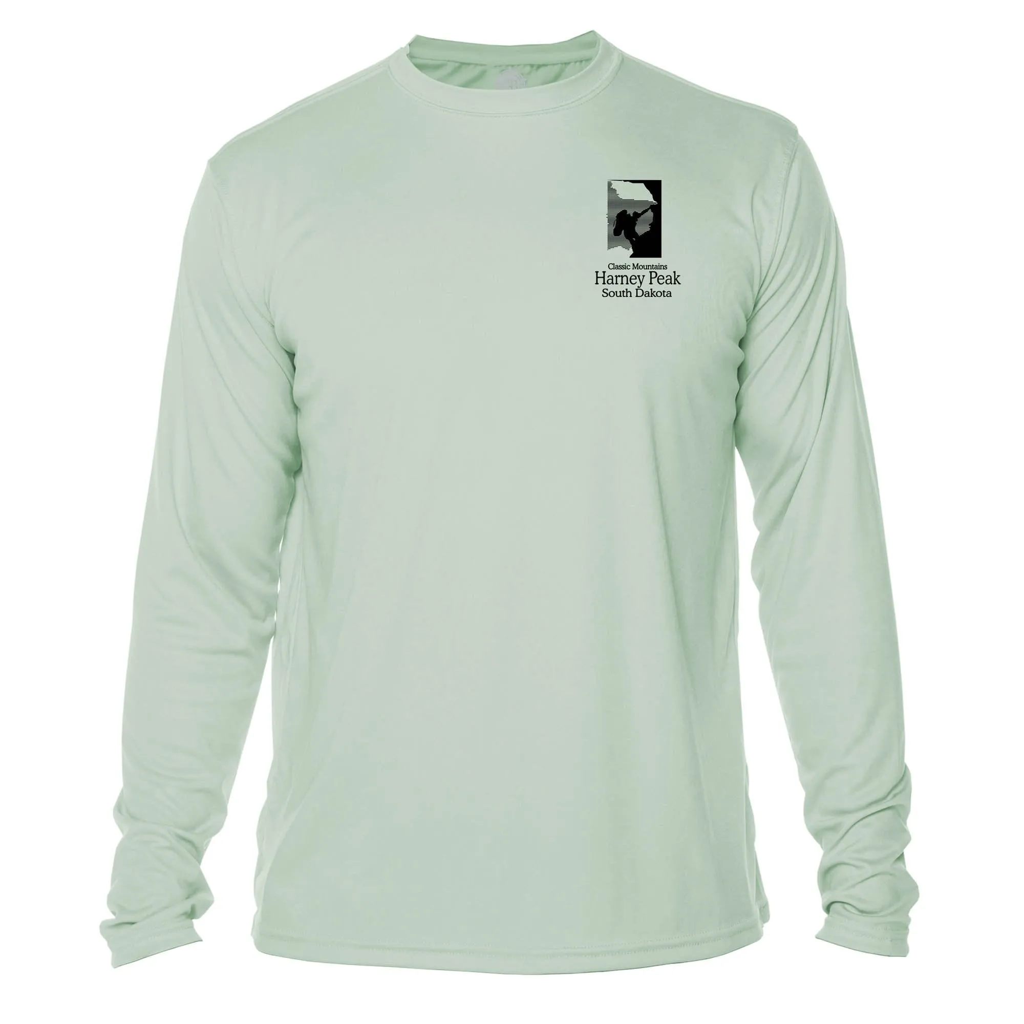 Harney Peak Classic Mountain Long Sleeve Microfiber Men's T-Shirt