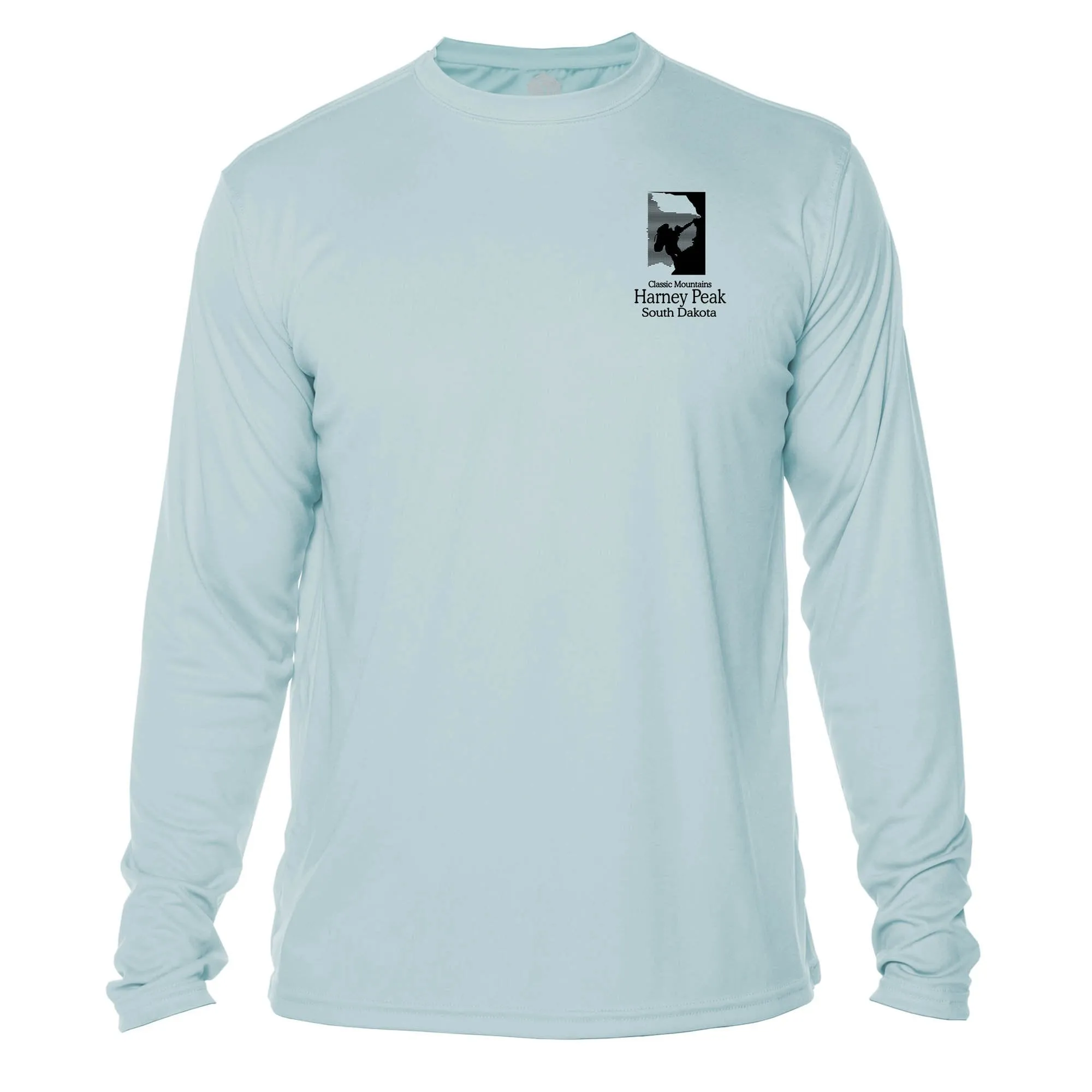 Harney Peak Classic Mountain Long Sleeve Microfiber Men's T-Shirt