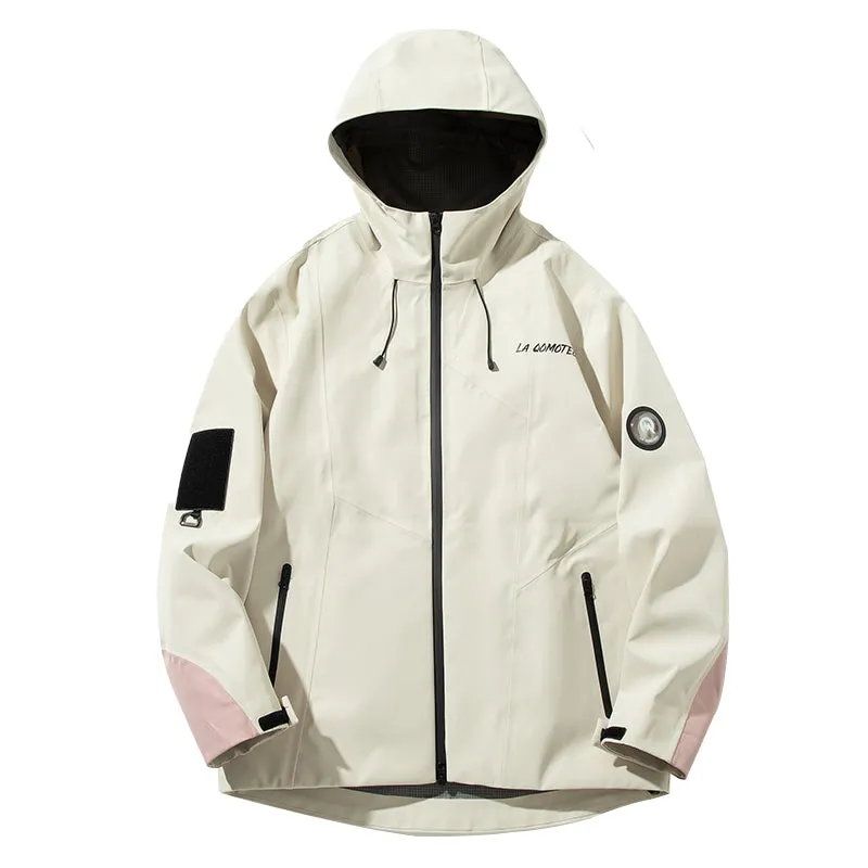 LA QOMOTEC Ivory 3L Snowboarding&Skiing Suit