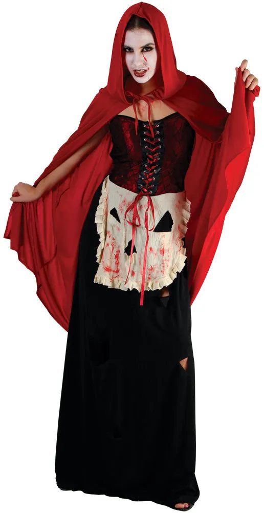 Ladies' Little Dead Riding Hood Fairy Tale Horror Halloween Costume