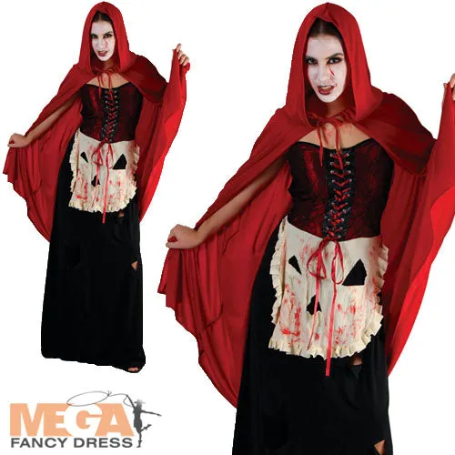 Ladies' Little Dead Riding Hood Fairy Tale Horror Halloween Costume
