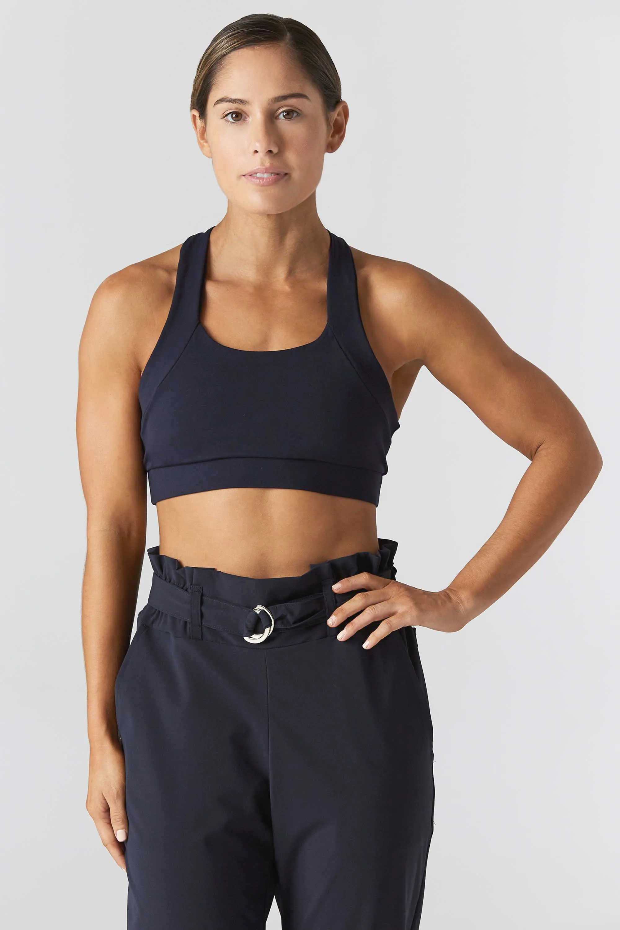 Multi Task Navy Sports Bra