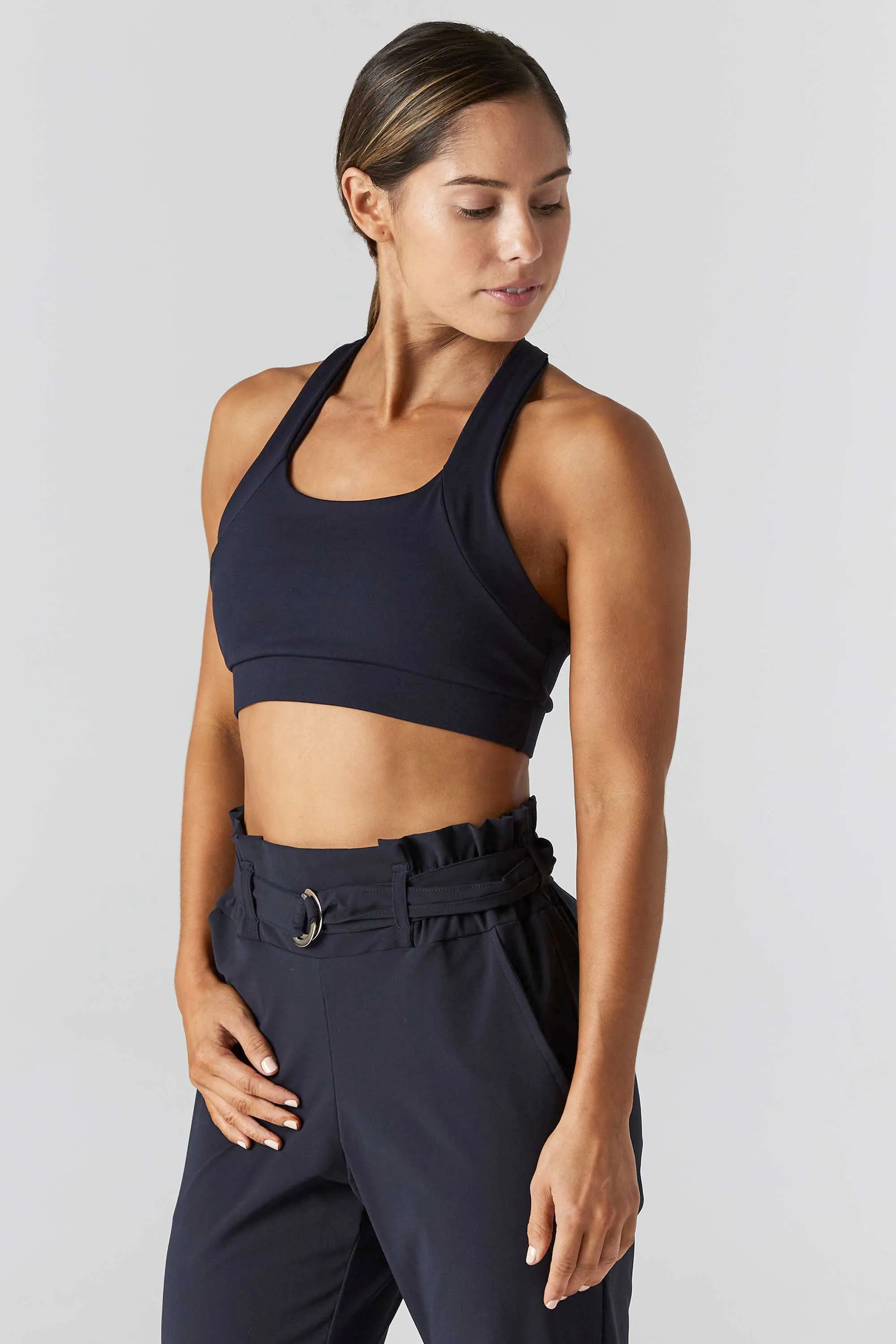 Multi Task Navy Sports Bra
