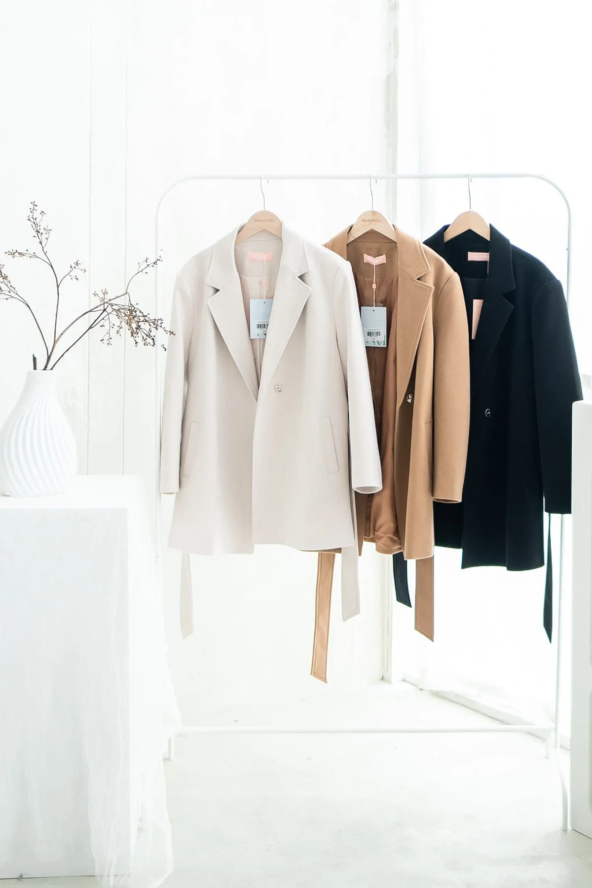 NARNIA WINTER COAT IN BLACK