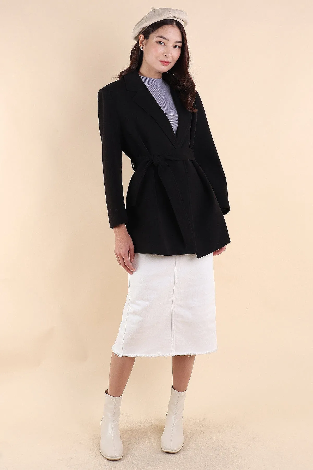 NARNIA WINTER COAT IN BLACK