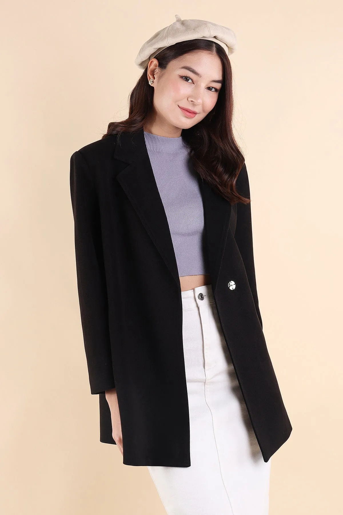 NARNIA WINTER COAT IN BLACK