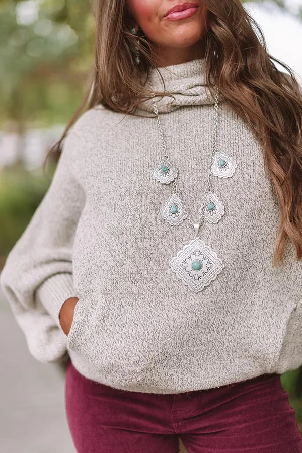Ready, Set, Cozy Knit Sweater