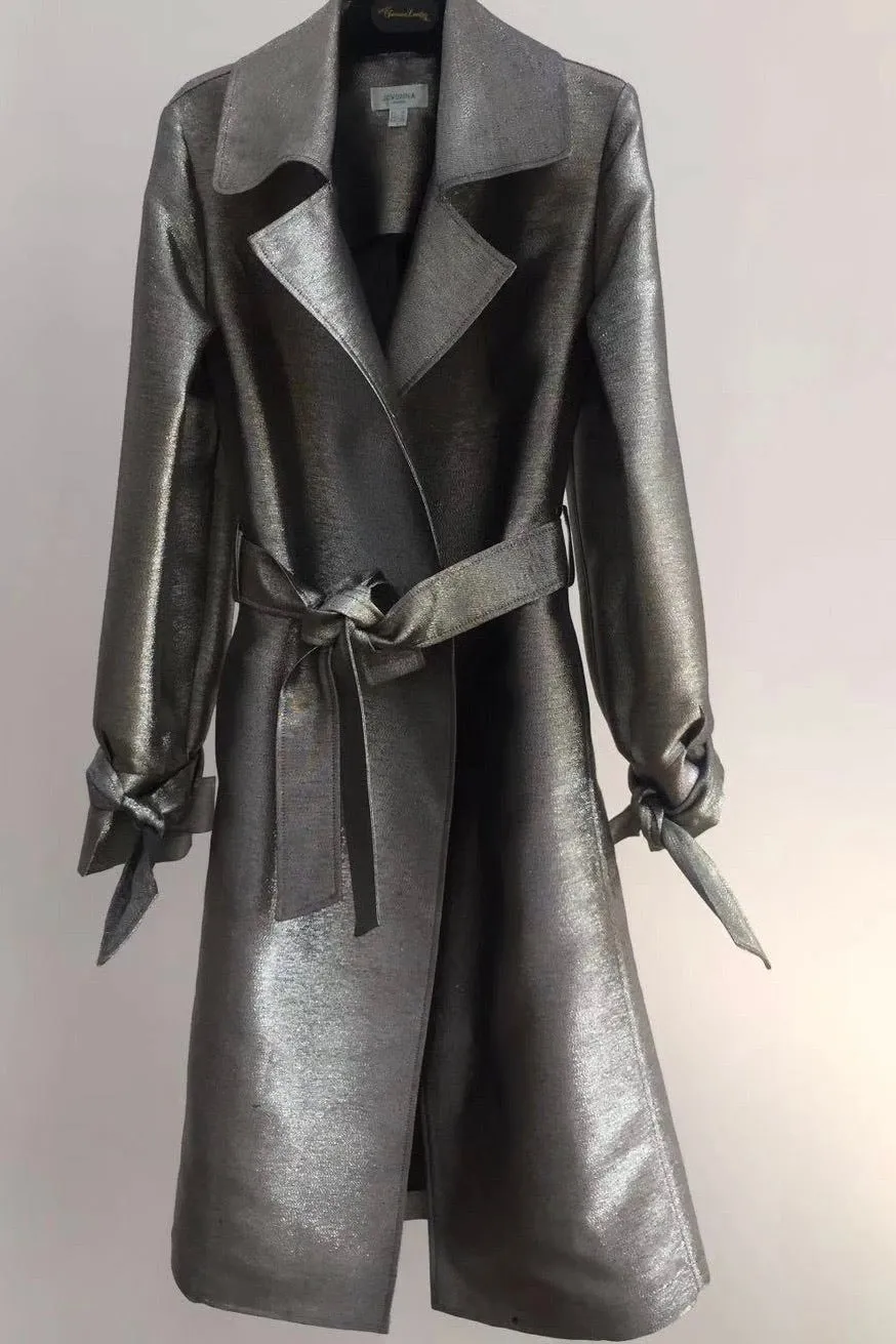 Shine Trench Coat