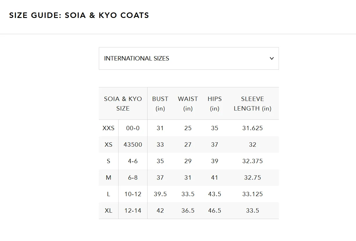 Soia & Kyo Rooney Hooded Mixed Media Coat