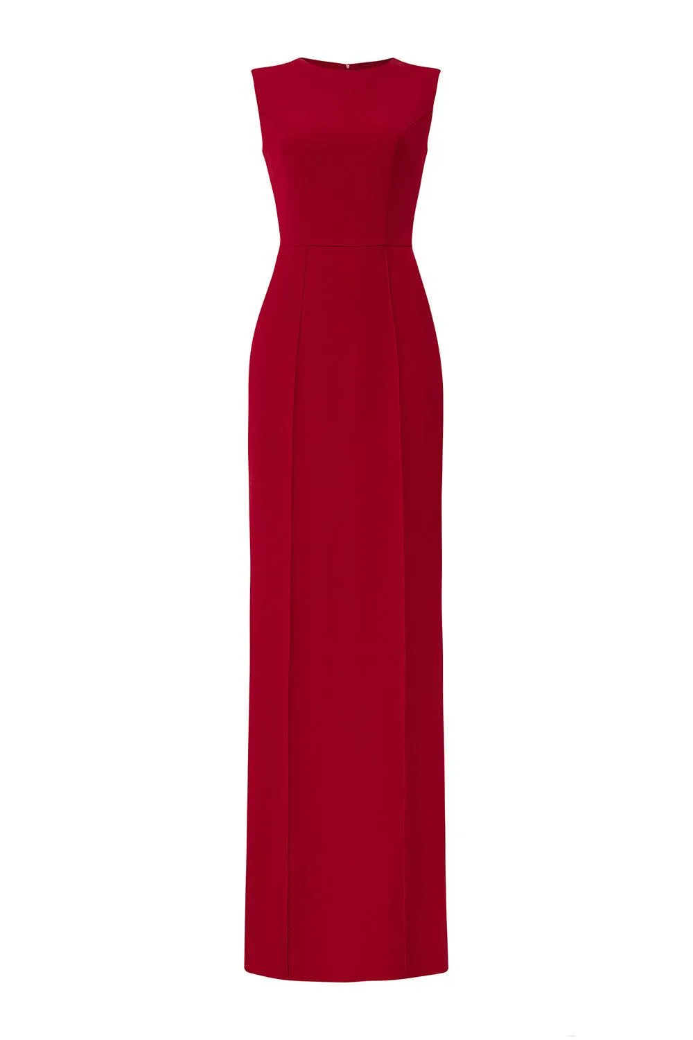 Vada Sheath Cape Sleeved Lace Floor Length Dress